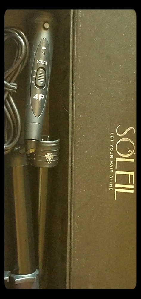 Soleil curling iron quick